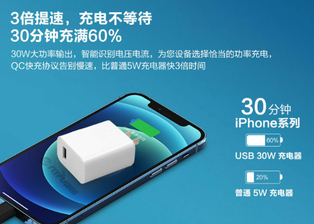 iPhone12、redmi K40、 OPPOk5三款手机用什么样的第三方PD充电器好？