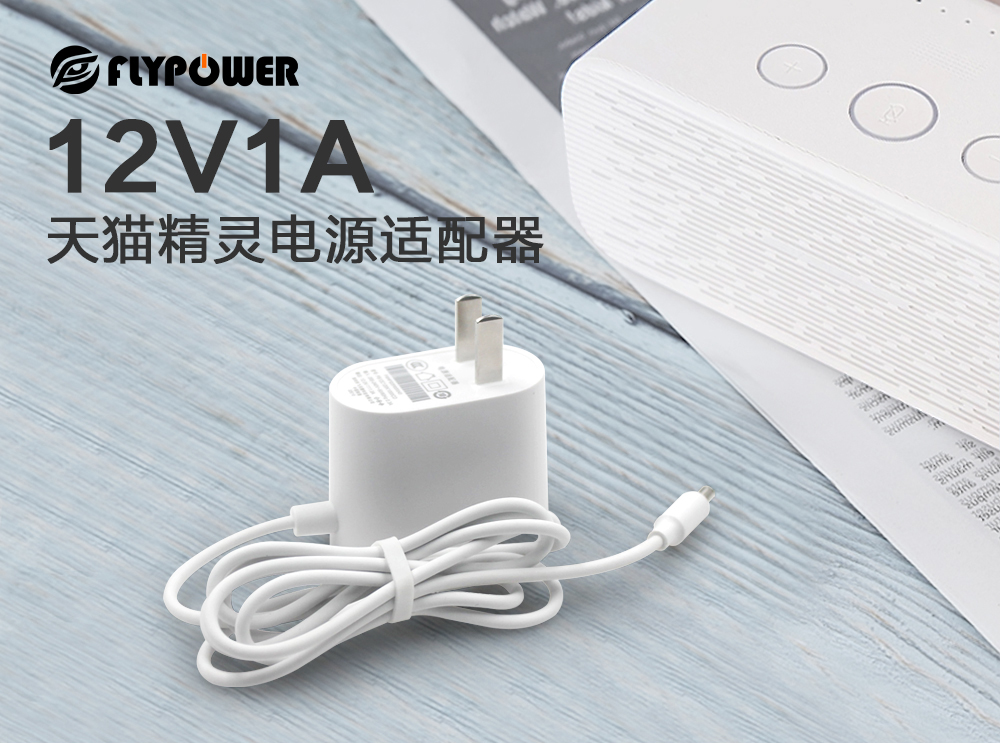 飞天鹰适配器厂家12V1A智能音箱电源适配器