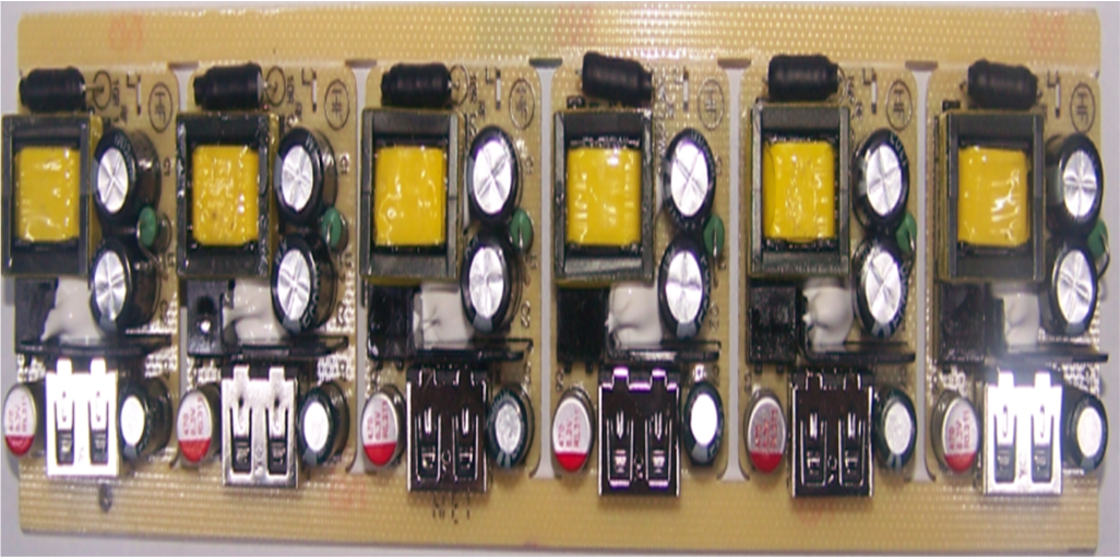 如何对电源适配器进行元件面检查